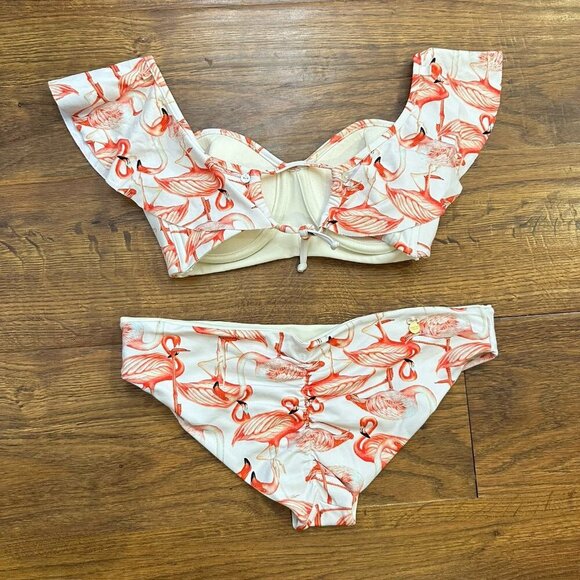 Malai Swimwear flamingo printed Bikini set - Picture 5 of 5